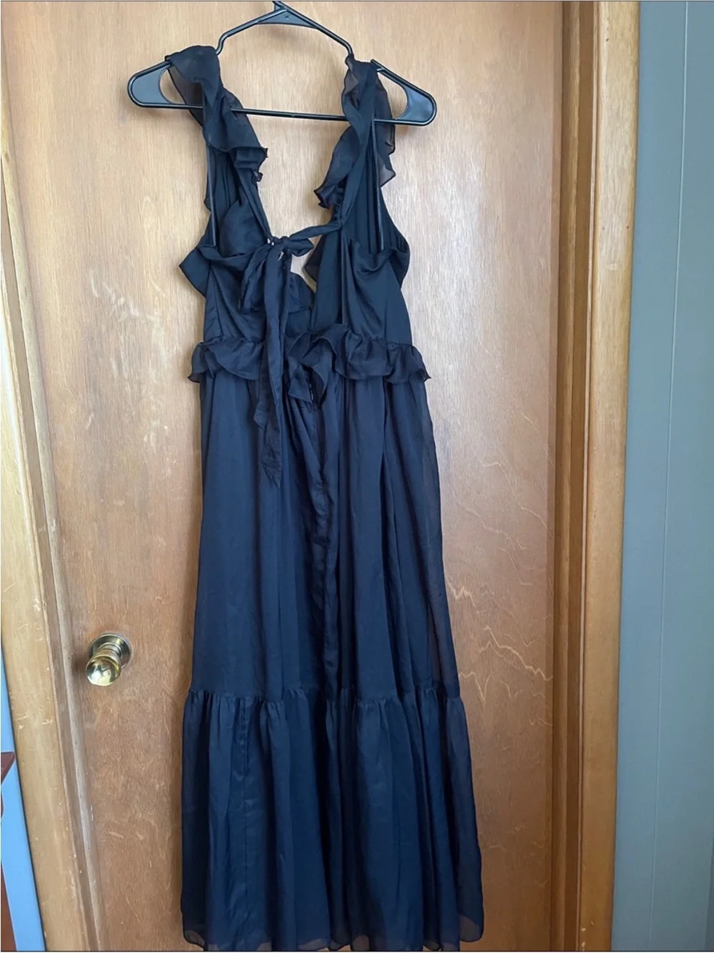 Abercrombie and Fitch Drama Ruffle Dress